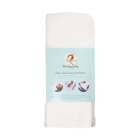 MONARCH Flour Sack Towels , 6PK FLOURSACK-6PK